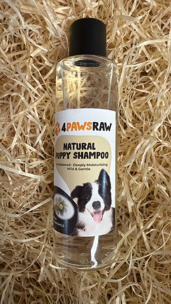Natural puppy shampoo