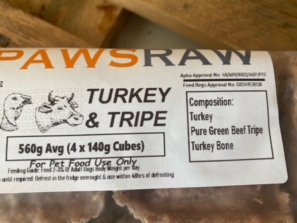 Raw Tripe Mixed Variety Box - 20 Packs mixed Tripe - Image 2