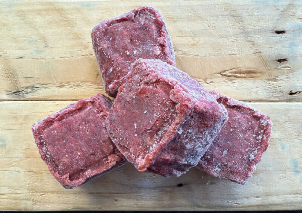 red meat cubes